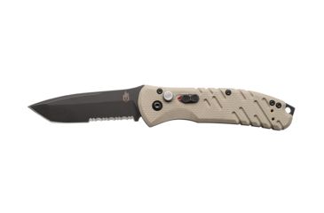 Image of Gerber Propel Downrange Auto S30V Blade, Tan G-10 Handle, 30-000717