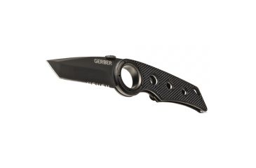 Image of Gerber Remix Knife Tactical Clip Folder, Serrated Edge, 31-001100N