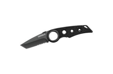 Image of Gerber Remix Knife Tactical Clip Folder, Serrated Edge, 31-001100N