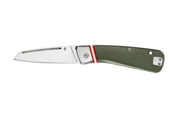 Image of Gerber Straightlace Assisted Opening Folding Knife, 2.9in, 7CR Steel, Sheepsfoot Blade, Green, 30-001698