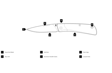 Image of Gerber Wingtip 2.5in Assisted Opening Folding Knife, Green Handle, Green, 31-003720