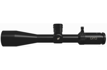 Image of German Precision Optics GPOTAC 6x Rifle Scope, 4.5-27x50i, 34mm Tube, First Focal Plane, LRi Pro reticle, Black, RS670