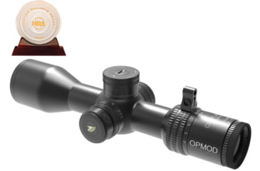 Image of German Precision Optics OPMOD CENTURI SuperCompact 4-16x44mm 30mm Tube Rifle Scope, FFP, Mil-base PLRi Reticle, Black, RCX450 OP