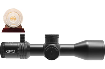 Image of German Precision Optics OPMOD CENTURI SuperCompact 4-16x44mm 30mm Tube Rifle Scope, FFP, Mil-base PLRi Reticle, Black, RCX450 OP