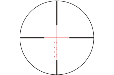 Image of German Precision Optics GPOTAC 8x Rifle Scope, 2.5-20x50i, 34mm Tube, First Focal Plane, BRi reticle, Black, RS831