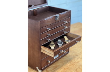 Image of Gerstner 6-Drawer Collector's Chest Oak, GERT16D