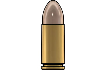 Image of GetLoad 9mm Luger 124 grain Total Metal Jacket Brass Cased Centerfire Pistol Ammo, 100 Rounds, GETL9MMB