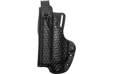 Image of G&amp;G K373-7T1WLH Belt Black Basketweave Left Hand Holster 