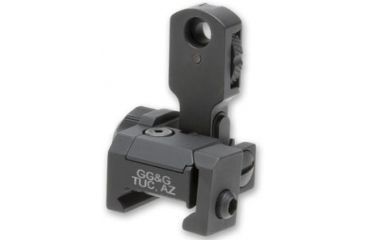 Image of GG&amp;G MAD Top Mounted Deployable Rear Sight, Black, GGG-1006RA