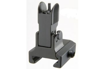 Image of GG&amp;G Dovetailed Gas Blocks Flip Up Front Sight w/ Tritium Front Sight Post, Black, GGG-1023T
