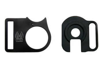 Image of GG&amp;G Mossberg 590 Ambidextrous Front and Rear Sling Attachment, Black GGG 1084 2