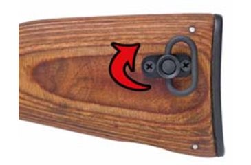Image of GG&amp;G Universal Quick Detach Screw-On Sling Attachment w/HD Swivel GGG-1495