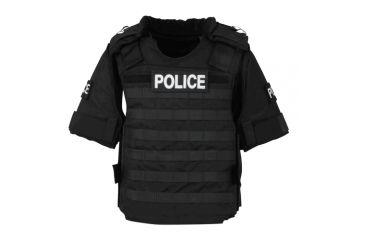 Image of GH Armor Systems Gh Swat Molle Vest Lite 3a Black - GHSWATL3AVB
