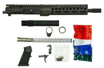 Image of Ghost Firearms Upper Receiver, Pistol Lower Parts Kit, 7.62X39, 10.5in, Carbine , Light HBAR Barrel, 1-10 Twist, 9in M-LOK Freefloat Handguard, A2 Birdcage Flash Hider, OD Green, GF105E9GFR762OD-KIT