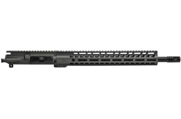 Image of Ghost Firearms Elite Complete Upper Receiver, .300 Blackout, 16in, Pistol Length, 4150 Light HBAR Barrel, 1-8 Twist, 14in M-LOK Free Float Hand Guard, A2 Muzzle Device, Tungsten Gray, GF16E14GFR300TG
