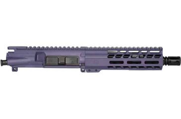 Image of Ghost Firearms Elite Complete Upper Receiver, .300 Blackout, 7.5in, Pistol Length, 4150 Light HBAR Barrel, 1-8 Twist, 7in M-LOK Free Float Hand Guard, A2 Flash Hider, Tactical Grape, GF75E7GFR300GRP