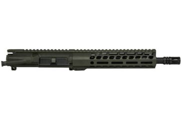 Image of Ghost Firearms Elite Complete Upper Receiver, 5.56x45 NATO, 10.5 inch, Carbine Length, 4150 M4 Barrel, 1-7 Twist, 9 inch M-LOK Free Float Hand Guard, A2 Flash Hider, OD Green, GF105E9GFR556OD