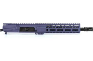 Image of Ghost Firearms Elite Complete Upper Receiver, 5.56x45 NATO, 10.5 inch, Carbine Length, 4150 M4 Barrel, 1-7 Twist, 9 inch M-LOK Free Float Hand Guard, A2 Flash Hider, Tactical Grape, GF105E9GFR556GRP