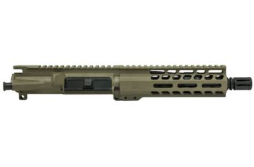 Image of Ghost Firearms Elite Complete Upper Receiver, 5.56x45 NATO, 7.5 inch, Pistol Length, 4150 M4 Barrel, 1-7 Twist, 7 inch M-LOK Free Float Hand Guard, A2 Flash Hider, Flat Dark Earth, GF75E7GFR556FDE