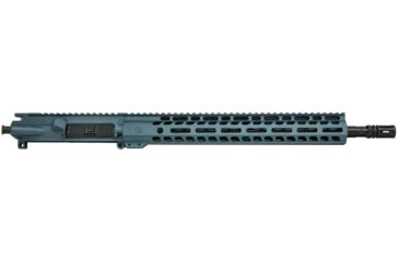 Image of Ghost Firearms Elite Complete Upper Receiver, 7.62x39, 16 inch, Carbine Length, 4150 Light HBAR Barrel, 1-10 Twist, 14 inch M-LOK Free Float Hand Guard, A2 Flash Hider, Blue Titanium, GF16E14GFR762BT