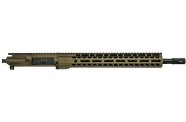 Image of Ghost Firearms Elite Complete Upper Receiver, 9mm 9x19 Para, 16 inch, 4150 Light HBAR Barrel, 1-10 Twist, 14 inch M-LOK Free Float Hand Guard, A2 Flash Hider, Burnt Bronze, GF16E14GFR9MMBB