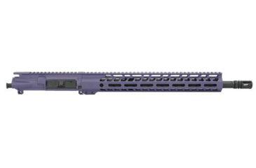 Image of Ghost Firearms Elite Complete Upper Receiver, 9mm 9x19 Para, 16 inch, 4150 Light HBAR Barrel, 1-10 Twist, 14 inch M-LOK Free Float Hand Guard, A2 Flash Hider, Tactical Grape, GF16E14GFR9MMGRP
