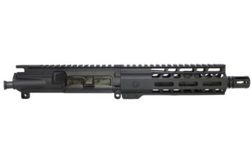 Image of Ghost Firearms Vital Complete Upper Receiver, .300 Blackout, 7.5in, Pistol Length, 4150 Light HBAR Barrel, 1-8 Twist, 7in M-LOK Free Float Hand Guard, A2 Birdcage Flash Hider, Black, GF75V7GFR300
