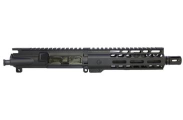 Image of Ghost Firearms Vital Upper Receiver, 5.56x45 NATO, 7.5 inch, Pistol Length, 4150 M4 Barrel, 1-7 Twist, 7 inch M-LOK Free Float Hand Guard, A2 Birdcage Flash Hider, Black, GF75V7GFR556