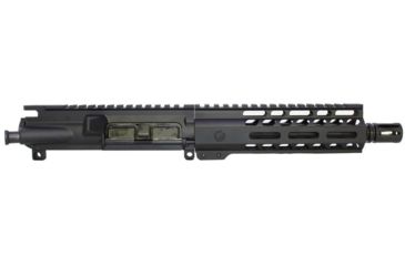 Image of Ghost Firearms Vital Complete Upper Receiver, 9mm 9x19 Para, 7.5 inch, 4150 Light HBAR Barrel, 1-10 Twist, 7 inch M-LOK Free Float Hand Guard, A2 Birdcage Flash Hider, Black, GF75V7GFR9MM