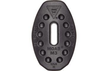 Image of Ghost Inc Ghost MOAB AR Magpul PMAGs Gen 3 Baseplates, 5.56X45mm, .300 Blackout, 3 Pack, Black, GHOMOABARP3BLK