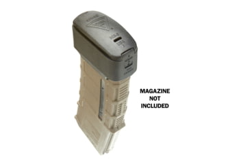 Image of Ghost Inc Magpul Gen3 AR PMAGS 5.56x45 NATO +5 Rounds Rifle Magazine Extension, Black, 5, GHOPLUS5ARPMAGM3BLK