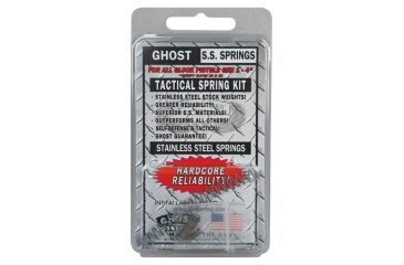 Image of Ghost Inc Stainless Steel Tactical Spring Kit For Glock Gen 1-4 Pistols Not For The G42 Or G43