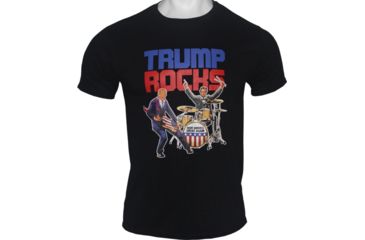 Image of Gi Men's T-shirt Trump Rocks Ii Large Black