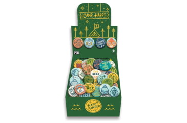Image of Gibbs Camp Button Box, Camp Happy Buttons, 120 Pack, 9781423651284