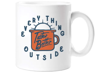 Image of Gibbs Everything Tastes Better Mug, 11oz, White, 9781423652069