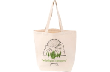 Image of Gibbs Wilderness Is A Necessity Tote, Natural Cotton, 9781423650058
