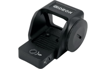 Image of Gideon Optics Granite MOS Carry 1x 25.3x17.8mm Reflex Red Dot Sight, 3 MOA Red Dot Reticle, Black, GTMOS-CA-RD