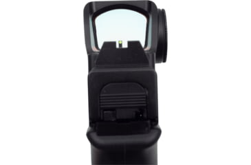 Image of Gideon Optics Granite MOS Competition 1x 28.33x22.5mm Reflex Red Dot Sight, 8 MOA Green Dot Reticle, Black, GTMOS-CO-GN