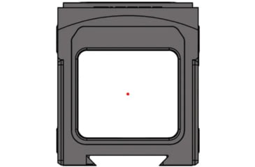 Image of Gideon Optics Mediator II 21.4x18.8mm Closed Emitter Reflex Red Dot Sight, 3 MOA Red Dot + 28 MOA Circle, Black, MD20RD