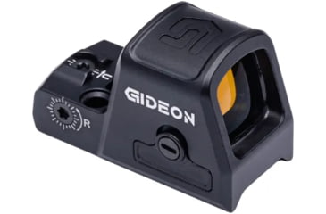 Image of Gideon Optics Pebble Reflex Red Dot Sight, 1x14.8x15.2mm, Red Beam, 3 MOA Dot, Black, PB10RD