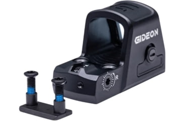 Image of Gideon Optics Pebble Reflex Red Dot Sight, 1x14.8x15.2mm, Red Beam, 3 MOA Dot, Black, PB10RD
