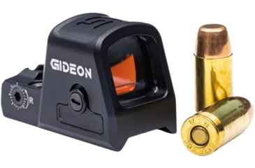 Image of Gideon Optics Pebble Reflex Red Dot Sight, 1x14.8x15.2mm, Red Beam, 3 MOA Dot, Black, PB10RD
