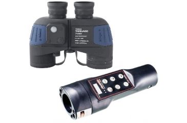 Image of 2-PC Fighter Basic Military Gift Package - Konus Tornado 7x50 Military / Marine Binoculars 2325, AimSHOT HeatSeeker 3500