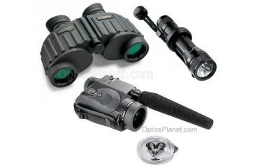 Image of 3-PC Day and Night Explorer Military Gift Package - Steiner 8x30 Binoculars, Streamlight NF-2, Bushnell 2.5x42 Night Vision Audio Scope
