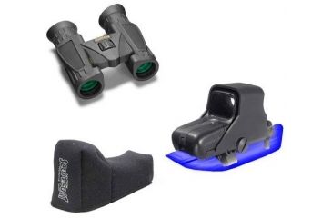Image of 3-PC Fighter Military Gift Package - Steiner 10x26 Binoculars 236, EOTech HOLOgraphic Weapon Sight 511-A65 KIT, ScopeCoat EOTech Covers