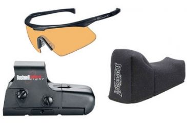 Image of 3-PC HOLOsight Military Gift Package - Bushnell HOLOsight, Wiley X PT-1, ScopeCoat Sight Protector