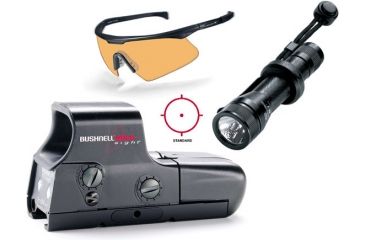 Image of 3-PC Perfect Vision Military Gift Package - Bushnell HOLOsight, Wiley X PT-1, Streamlight NF-2
