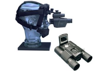 Image of 2-PC Day and Night Neighborhood Watch Gift Package - Bushnell 8x30 3.1mp Dig Cam Binocular 118323, ATN Viper
