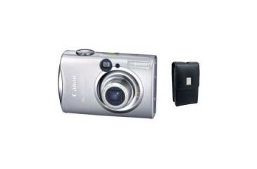 Image of 2-PC Canon Powershot 7.1MP Digital Camera with Leather Case