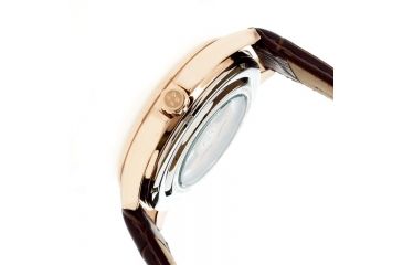 Image of Giorgio Fedon 1919 Fedonmatic VI Mens Watch, Black Dial, Brown Leather Band GIOGFBH003